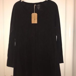 Natural Life black long sleeve t-shirt dress